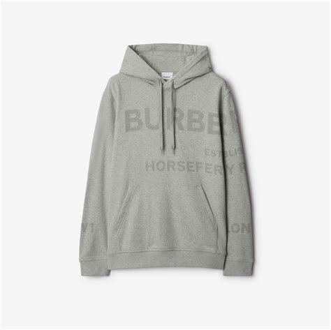 burberry horseferry hoodie grey|Burberry hoodie xxl.